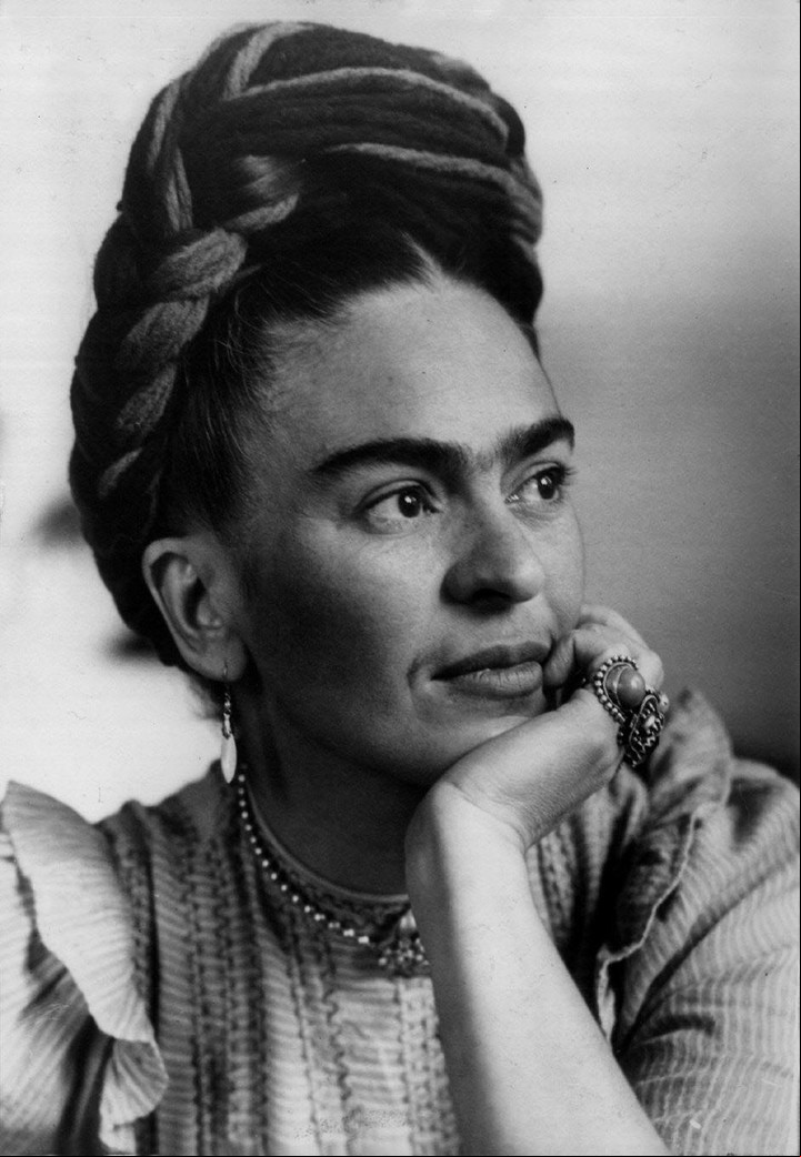 Kahlo. Autora de unas 200 obras memorables que se disputan hoy todos los museos del mundo. / Foto: Archivo Clarín