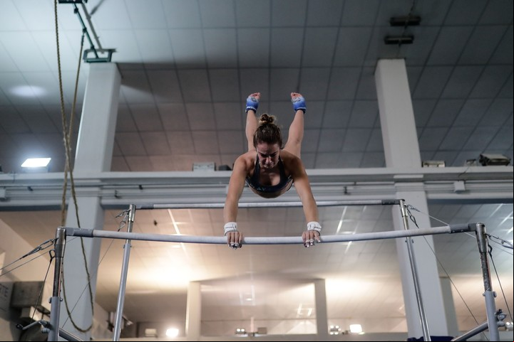 Martina Dominici, en marzo pasado, en el CeNARD.
Foto EFE