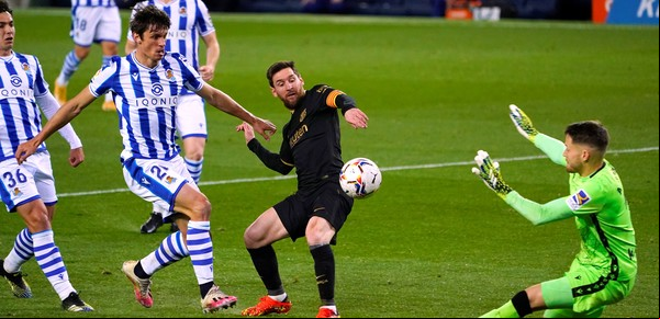 Real Sociedad vs Barcelona, por La Liga de España, goles, resumen y resultado: Messi y Barcelona se armaron un festín ante Real Sociedad