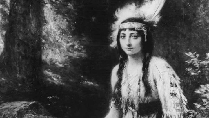 Pocahontas, la real. Foto: Web
