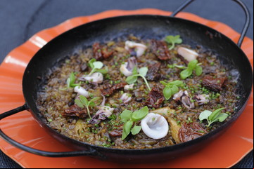 Receta de Arroz con chipirones