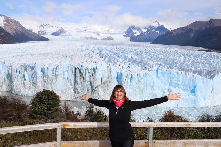 "Viajo sola porque quiero, porque me encanta", dice Valeria Schapira. Foto: Visión Patagonia, gentileza Schapira.