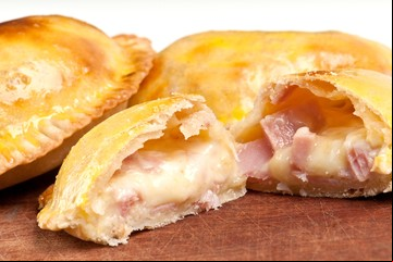 Receta de Empanadas de jamón y queso