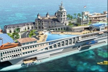 Se viene "The Streets of Mónaco", el mega yate de U$S 1.000 millones que revolucionará la navegación