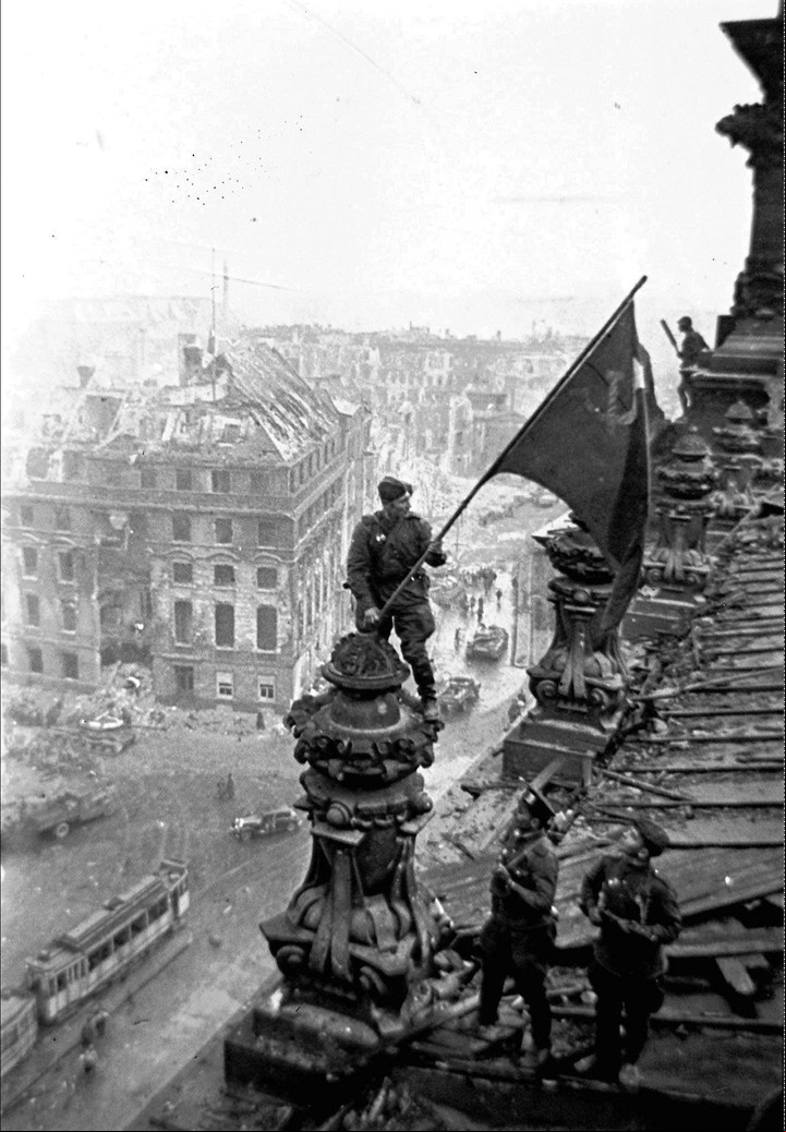La batalla por el control del edificio costó la vida a cientos de soldados del Ejército Rojo (AP).