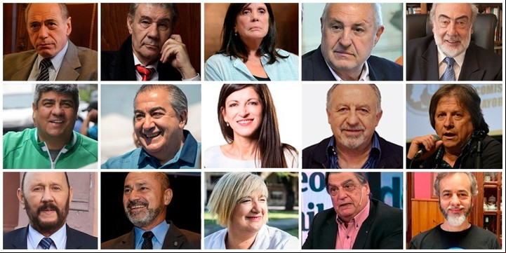 Raúl Zaffaroni, Víctor Hugo Morales, Pablo Moyano, Fernanda Vallejos y otros dirigentes K que firmaron la "Proclama del 25 de mayo".