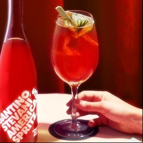 Spritz con vino Torrontés