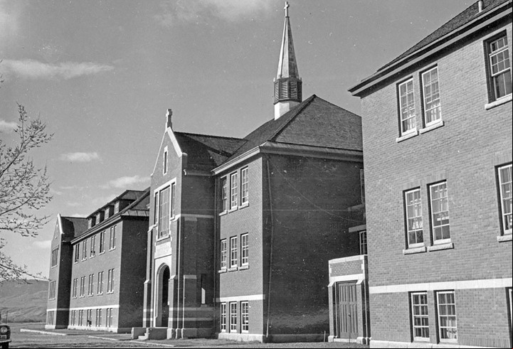 La Kamloops Indian Residential School funcionó desde 1893 hasta 1978. Foto: Reuters.