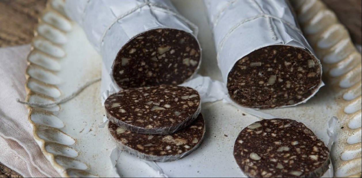 Receta de Salame de chocolate
