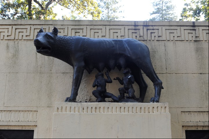 Loba Capitolina, a la que en 2007 le robaron a Rómulo y Remo. Foto: Fernando de la Orden.