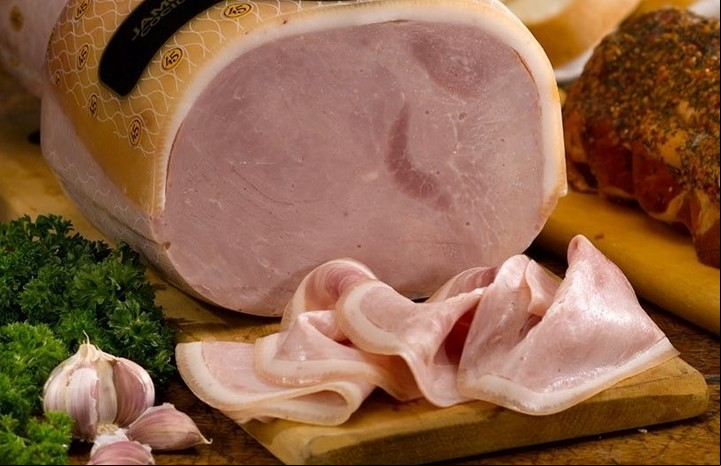 Un buen jamón cocido, ingrediente clave del revuelto Gramajo. Foto: Sello de oro.