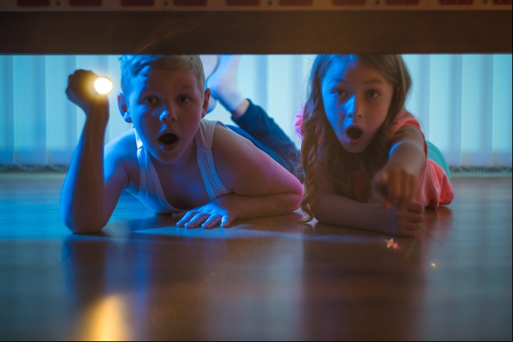 "Tengo miedo de los monstruos", dijo el hijo de Diego al día siguiente. Foto ilustración Shutterstock.