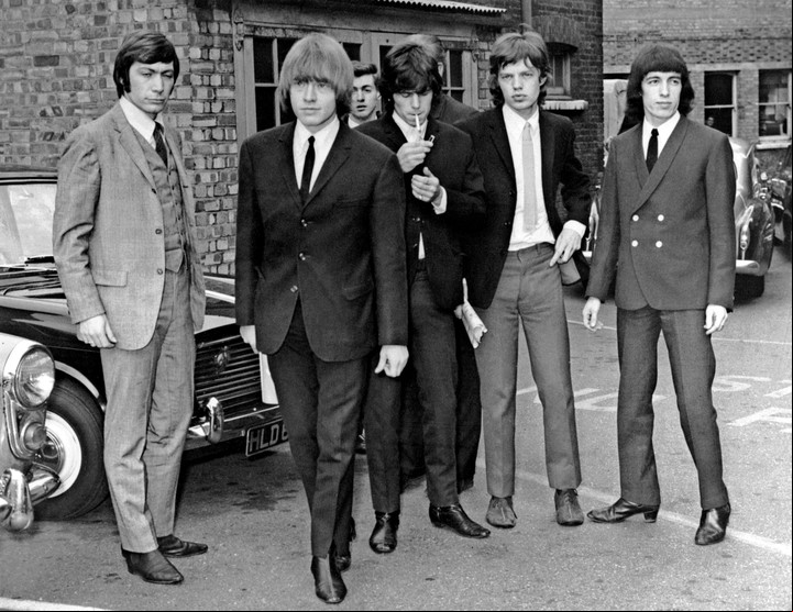 Los Rolling Stones en Londres, julio de 1965. Foto: AFP