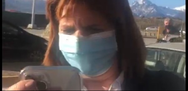 Video: insultaron a Patricia Bullrich en el escrache K organizado por Fernando Esteche