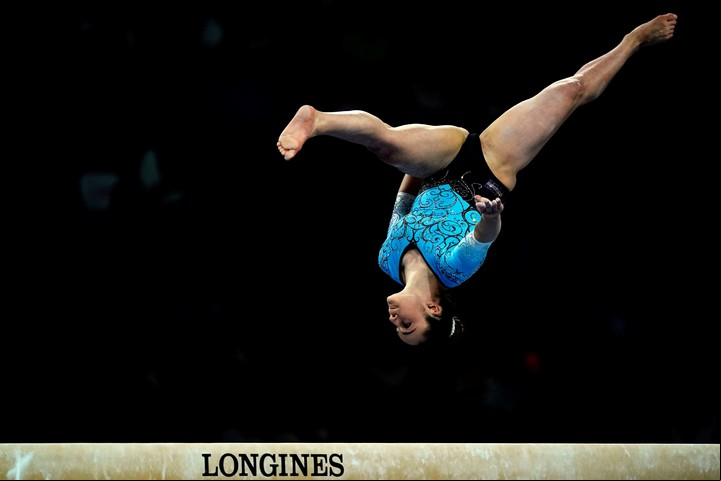 Martina Dominici, en el Mundial de Stuttgart 2019.
Foto AFP