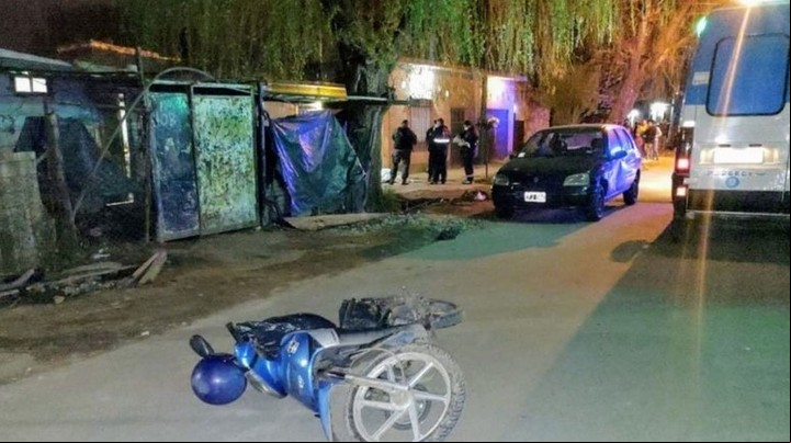 Ataque sicario en Gobernador Gálvez, Rosario, Santa Fe. Foto: @JoseljuarezJOSE