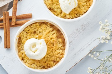 Receta de Apple crumble de Osvaldo Gross