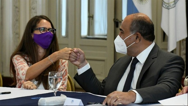 Gómez Alcorta y Juan Manzur, en Gabinete