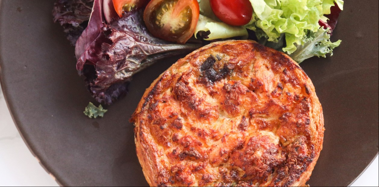 Receta de Quiche de salmón