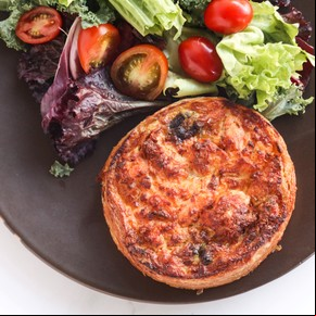 Quiche de salmón