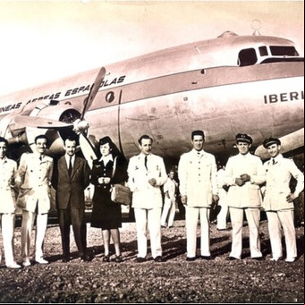De Madrid a Buenos Aires en 36 horas y con 4 escalas: el primer vuelo transatlántico de Iberia, hace 75 años