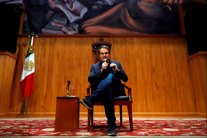 Vásquez. Participó con una obra que destacó por "su habilidad narrativa" y su investigación periodística./ Foto: EFE