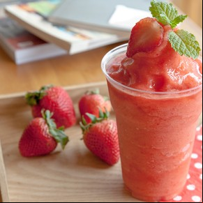 Frappé de frutilla
