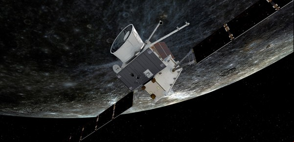 La misión espacial BepiColombo captó la notable primera imagen de Mercurio