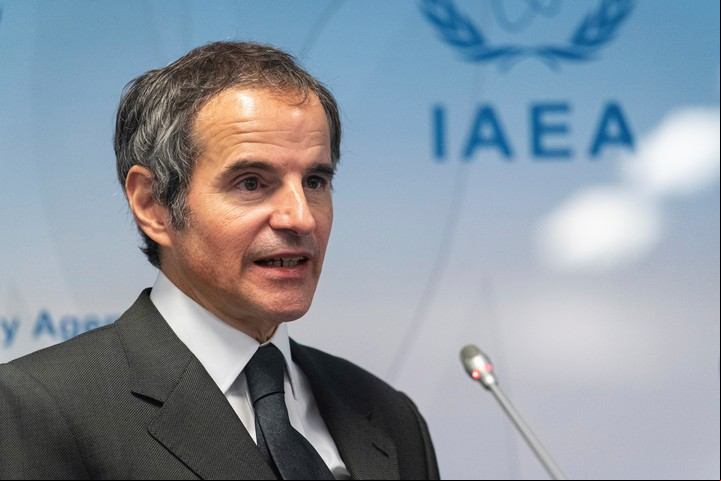 El Director General de la Agencia de Energía Atómica, el argentino Rafael Mariano Grossi. Foto AP