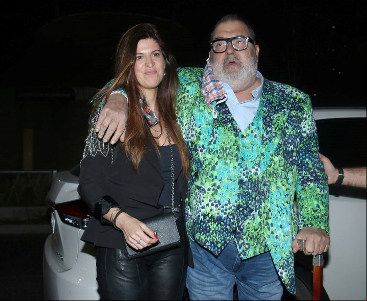 Jorge Lanata y Elba Marcovecchio. Foto: Movilpress. Archivo.