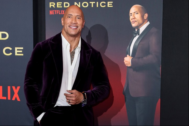 Desde hace rato, Dwayne Johnson ocupa el podio de los actores mejores pagos de Hollywood. Foto EFE/EPA/CAROLINE BREHMAN