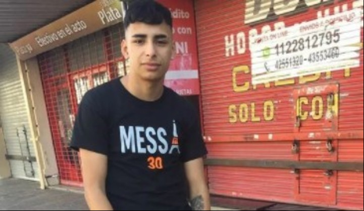 Lucas González tenía 17 años y jugaba en la 6ta del Club Barracas Central.