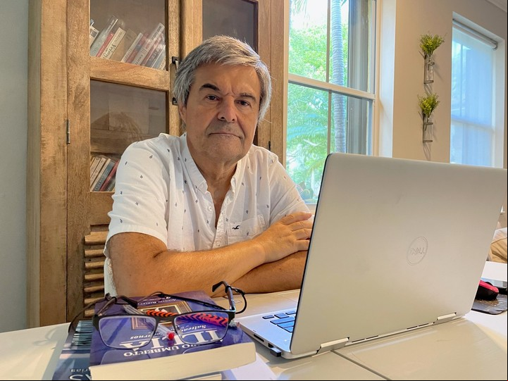 El periodista Agustín Barletti. Gentileza