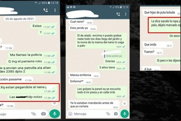 "Sacale la ropa y cagalo a palos", el grito que escuchó una vecina de Lucio e ignoró la Policía