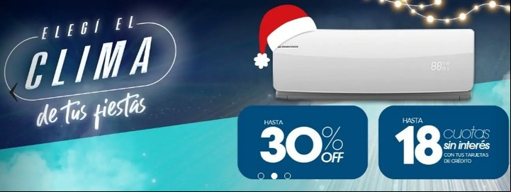 Ofertas de aires en Musimundo. Imagen: Captura.