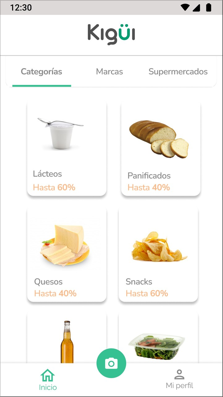 Los productos y marcas participantes se podrán consultar en la app de Kigüi y en su página web. Imagen: Captura.