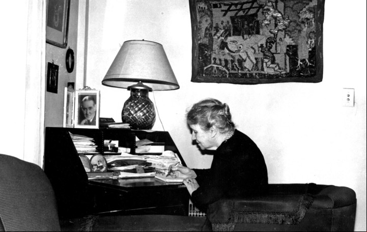 "Yo soy la Historia", decía leonor Acevedo, que vivió 99 años. / Foto: Archivo Clarín