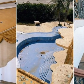 Video: deplorable y en ruinas, así está la icónica mansión de Luis Miguel en Acapulco