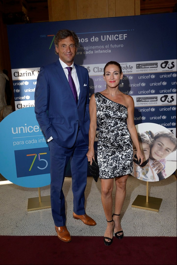 Elonora Wexler y su pareja. Foto: Prensa UNICEF