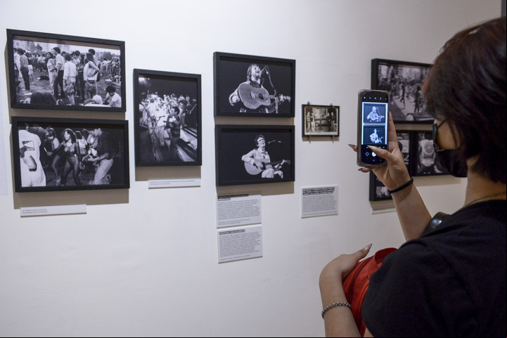 A cantar. El rock de los 80 en el Museo Histórico Nacional. Foto: Andres D'Elia