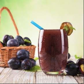 Licuado de ciruela