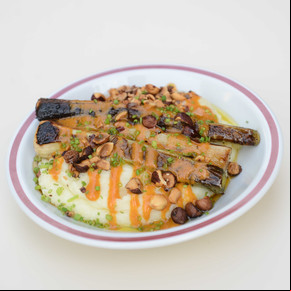 Puré de papas con puerros