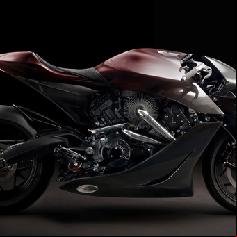 Bestial y prohibida para las calles: la primera moto en la historia de Aston Martin