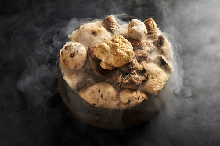 La trufa de los andes, un prepostre que se servirá también en el nuevo restaurante. Foto El Baqueano