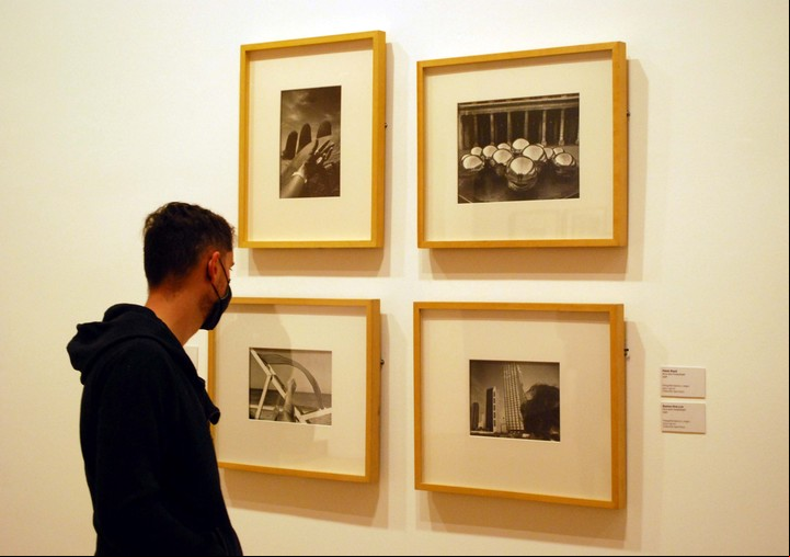 Sara Facio en el Bellas Artes. / Foto: Gentileza MNBA