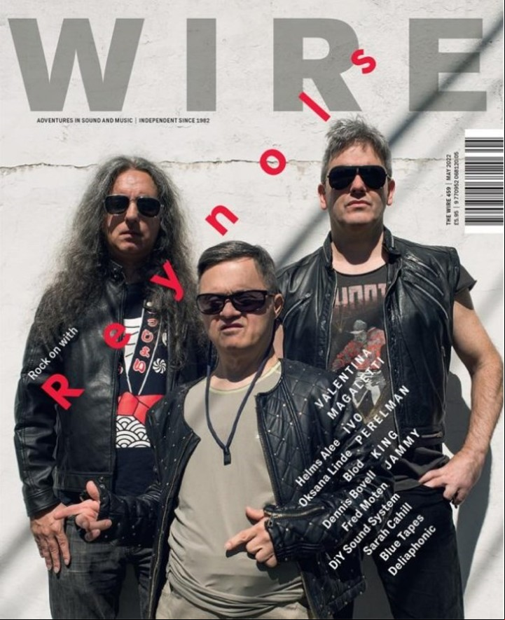 La tapa de la revista Wire, con Reynols.