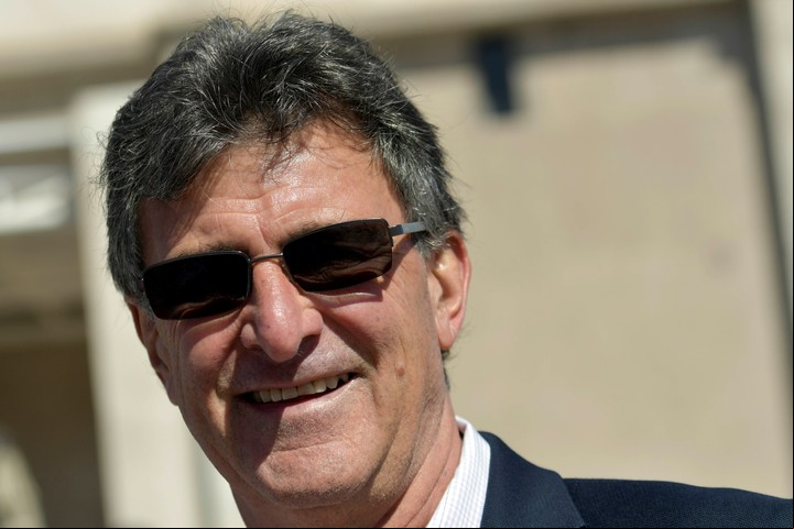 Mario Alberto Kempes Chiodi presentó su vino "El matador". Foto: Orlando Pelichotti / Los Andes