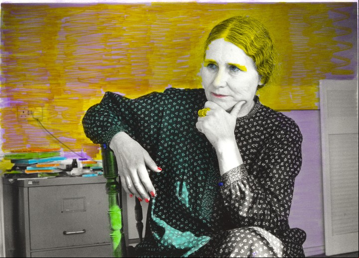 Foto Doris Lessing, de su archivo personal.