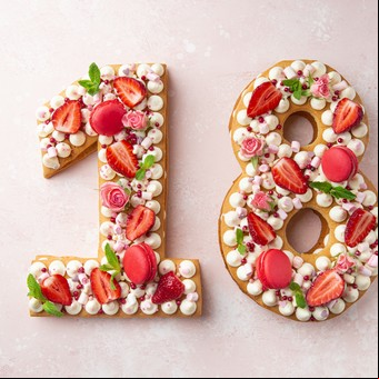 Number cake
