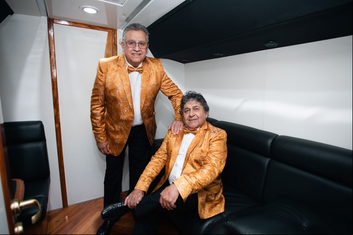 Marcos Camino y "Cacho" Deicas llevan toda una vida tocando y cantando juntos. Foto